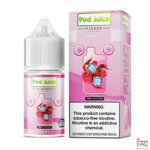 Starzz - Pod Juice PJ5000 Synthetic Salt 30mL Pod Juice