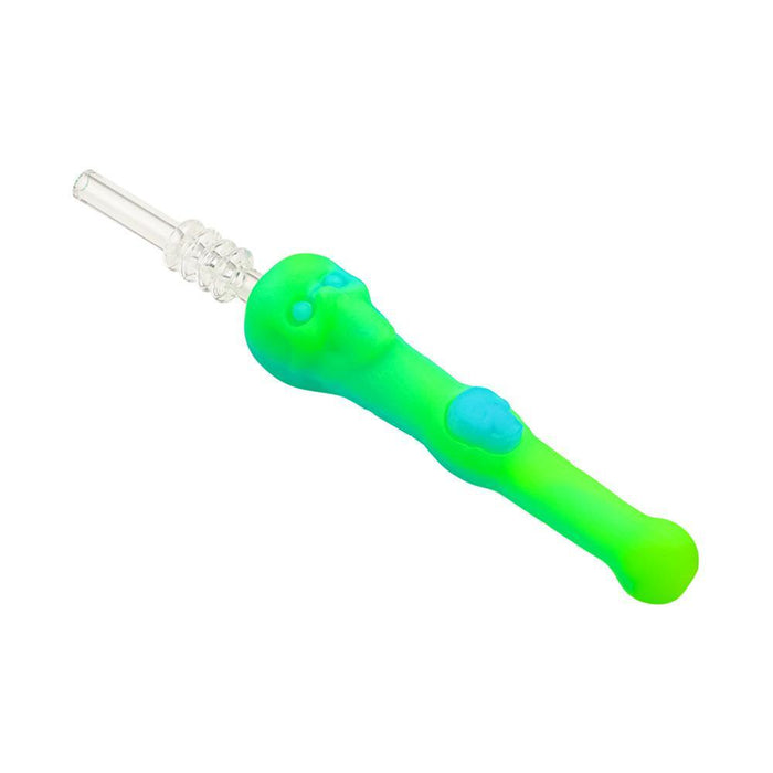 Stratus Silicone Skull Dipper - Glow in the Dark Halloween Gift