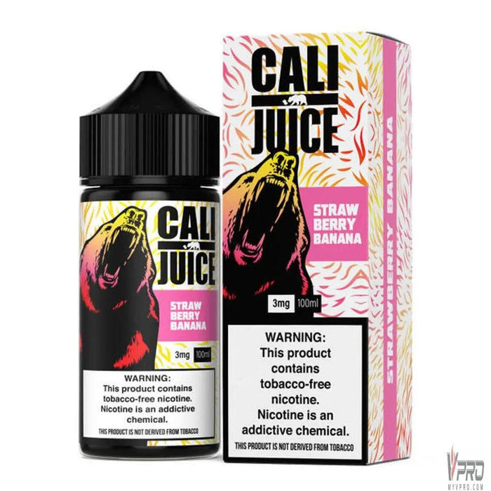 Strawberry Banana - Cali Juice 100mL Cali Pods