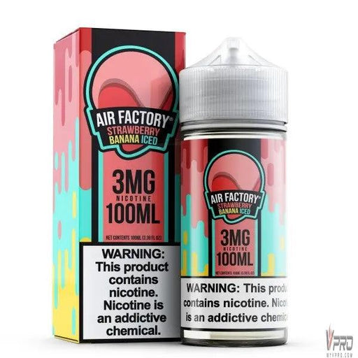 Strawberry Banana Iced - Air Factory TFN 100mL Air Factory E-Liquids