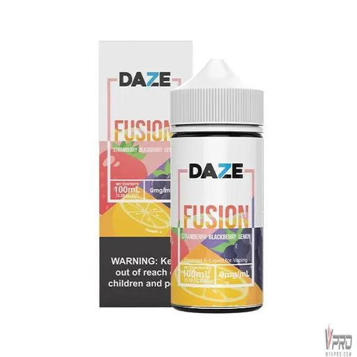 Strawberry Blackberry Lemon - 7 Daze Fusion Synthetic 100mL 7Daze E-Liquid