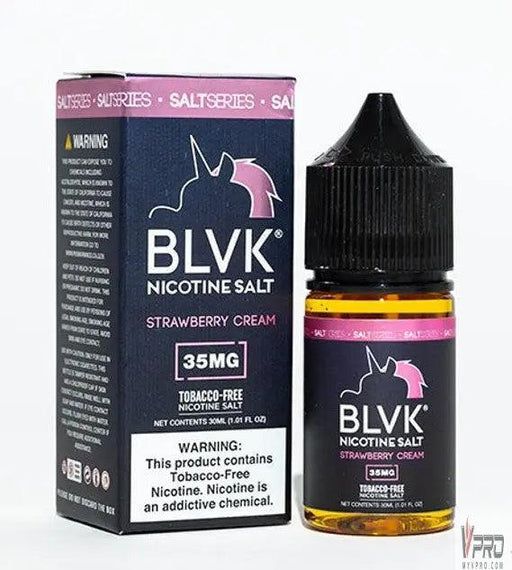 Strawberry Cream - BLVK Syn Salt 30mL BLVK