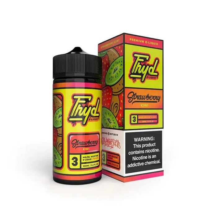 Strawberry Kiwi - Fryd Nicotine E-Liquid 100mL Fryd