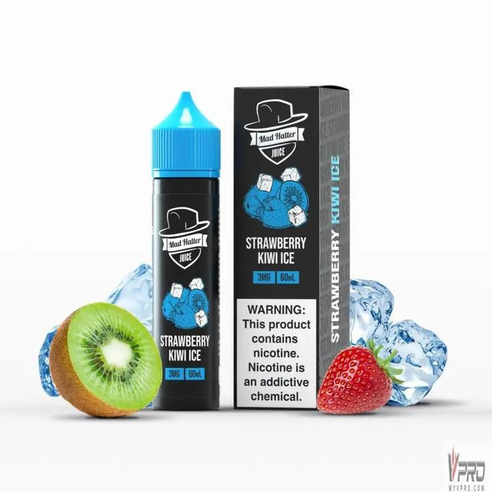 Strawberry Kiwi Ice - Mad Hatter 60mL Mad Hatter