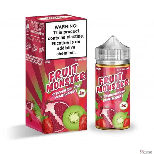 Strawberry Kiwi Pomegranate - Fruit Monster 100mL Monster Vape Labs