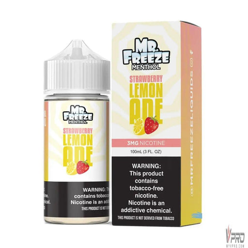 Strawberry Lemonade - Mr. Freeze Menthol 100mL Mr. Freeze E-liquids