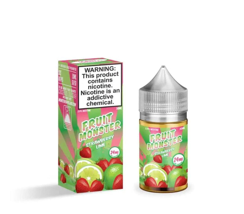 Strawberry Lime -  Fruit Monster Salt 30mL Monster Vape Labs