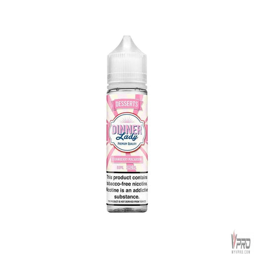 Strawberry Macaroon - Dinner Lady 60mL Dinner Lady E-Liquid