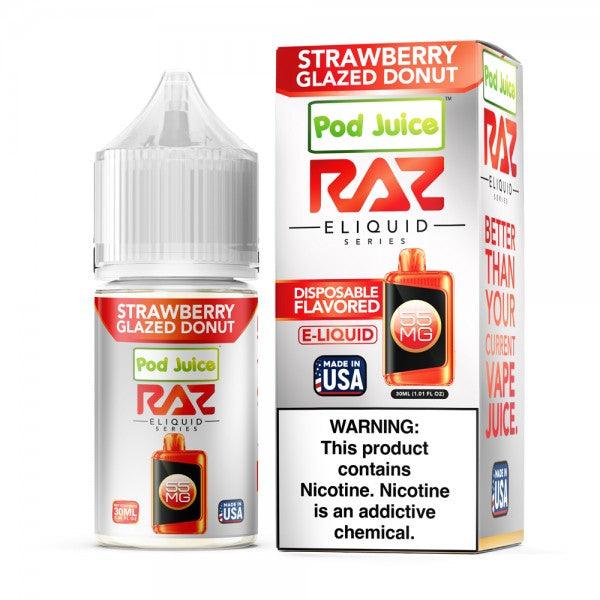 Strawberry Glazed Donut - POD Juice x RAZ Salt 30mL