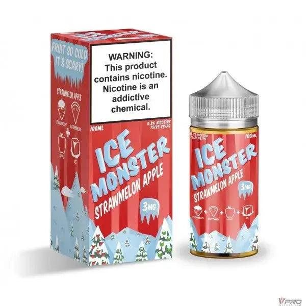 Strawmelon Apple - Ice Monster Synthetic 100mL Monster Vape Labs