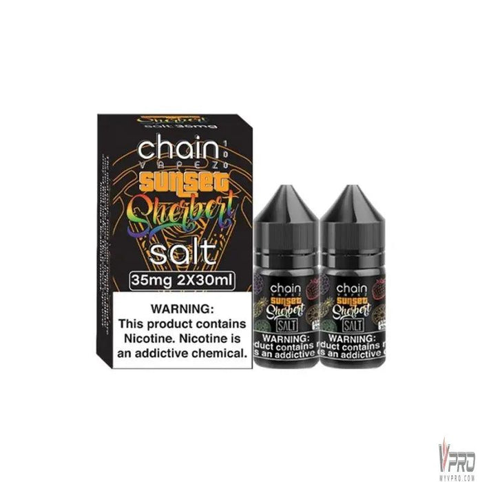 Sunset Sherbert Salt - Chain Vapez 60mL Chain Vapez E-Liquids