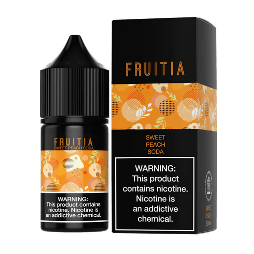 Sweet Peach Soda - Fruitia Salt 30mL Fresh Farms