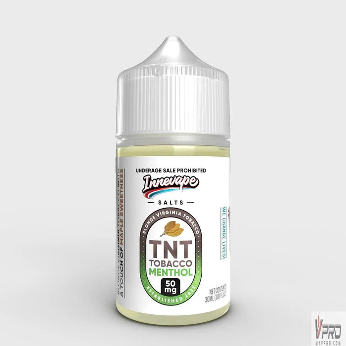 TNT Tobacco Menthol - Innevape Salts 30mL Innevape Labs