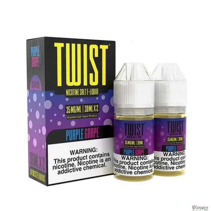 TWIST Salt Nicotine Salt By Twist E-Liquids 60ML (30ML x 2) (Totally 28 Flavors) Twist E-Liquids