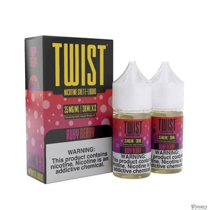 TWIST Salt Nicotine Salt By Twist E-Liquids 60ML (30ML x 2) (Totally 28 Flavors) Twist E-Liquids