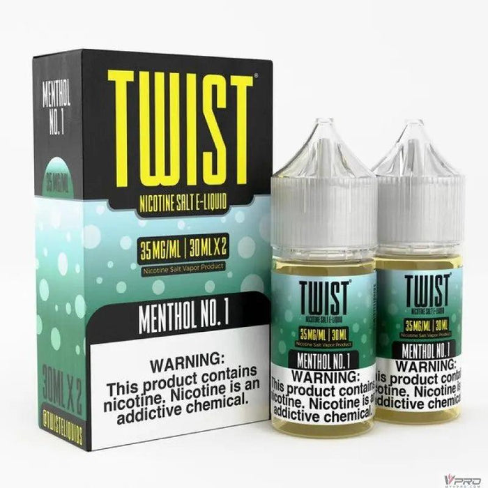 TWIST Salt Nicotine Salt By Twist E-Liquids 60ML (30ML x 2) (Totally 28 Flavors) Twist E-Liquids