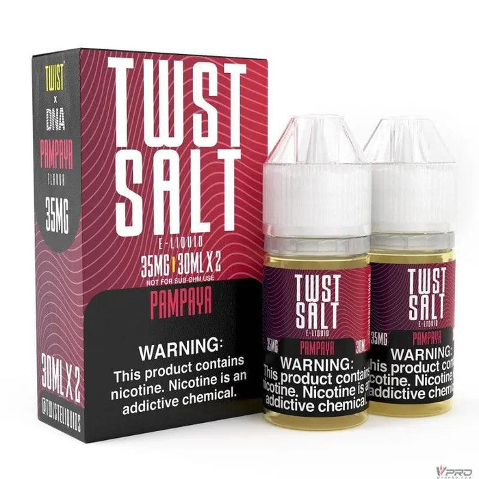 TWIST Salt Nicotine Salt By Twist E-Liquids 60ML (30ML x 2) (Totally 28 Flavors) Twist E-Liquids