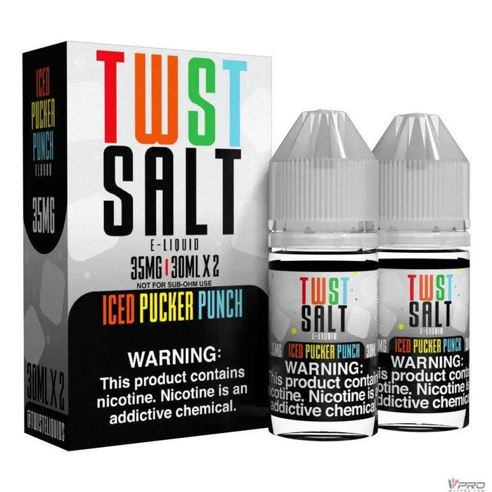 TWIST Salt Nicotine Salt By Twist E-Liquids 60ML (30ML x 2) (Totally 28 Flavors) Twist E-Liquids