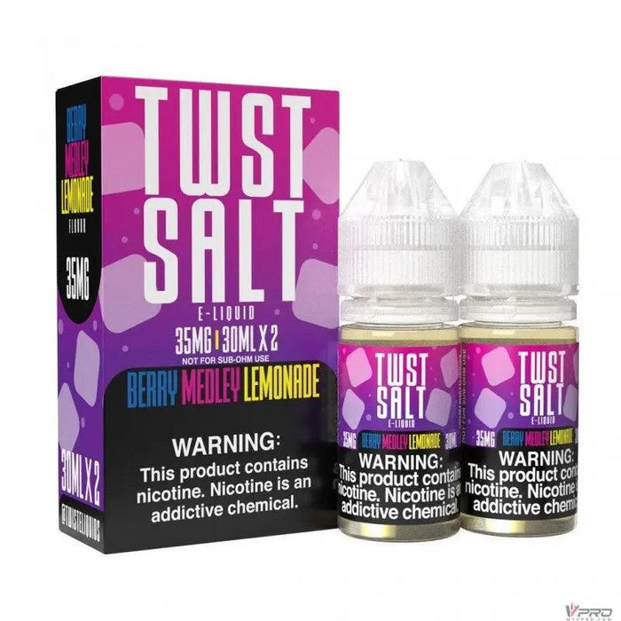 TWIST Salt Nicotine Salt By Twist E-Liquids 60ML (30ML x 2) (Totally 28 Flavors) Twist E-Liquids