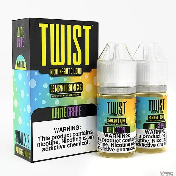 TWIST Salt Nicotine Salt By Twist E-Liquids 60ML (30ML x 2) (Totally 28 Flavors) Twist E-Liquids