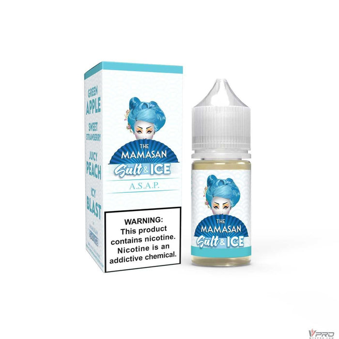 The Mamasan Salt Nicotine Salt E-Liquid 30ML （30mg/50mg Totally 10 Flavors) Mamasan