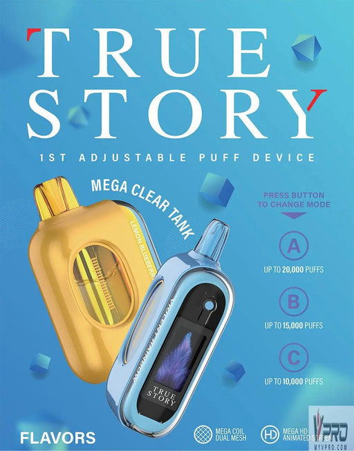 True Story 20K Puffs Disposable - MyVpro