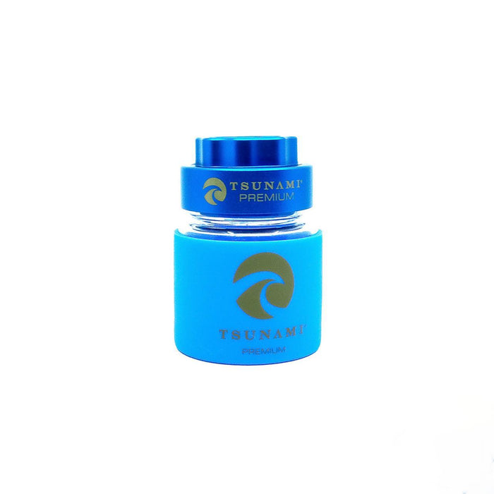 Tsunami Premium Metal Grinder Air Tight Glass Jar