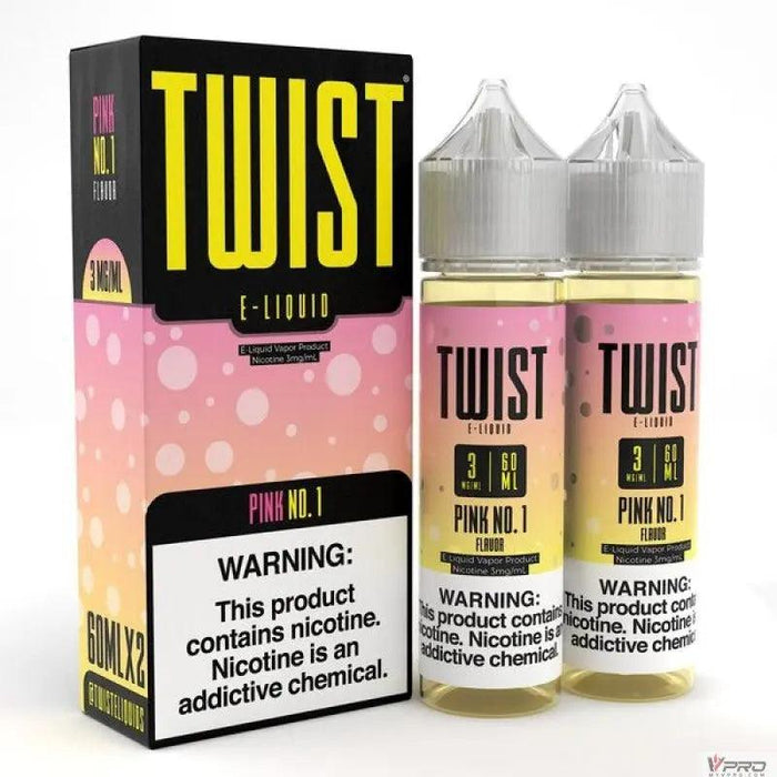 Twist E-Liquid 120ML (60ML x 2) (Totally 24 Flavors) Twist E-Liquids