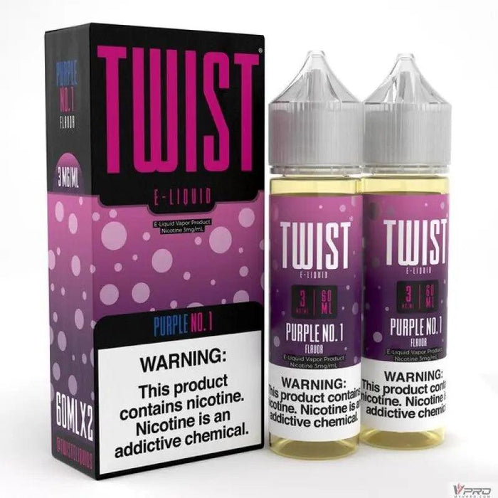 Twist E-Liquid 120ML (60ML x 2) (Totally 24 Flavors) Twist E-Liquids