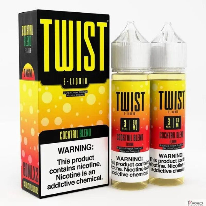 Twist E-Liquid 120ML (60ML x 2) (Totally 24 Flavors) Twist E-Liquids