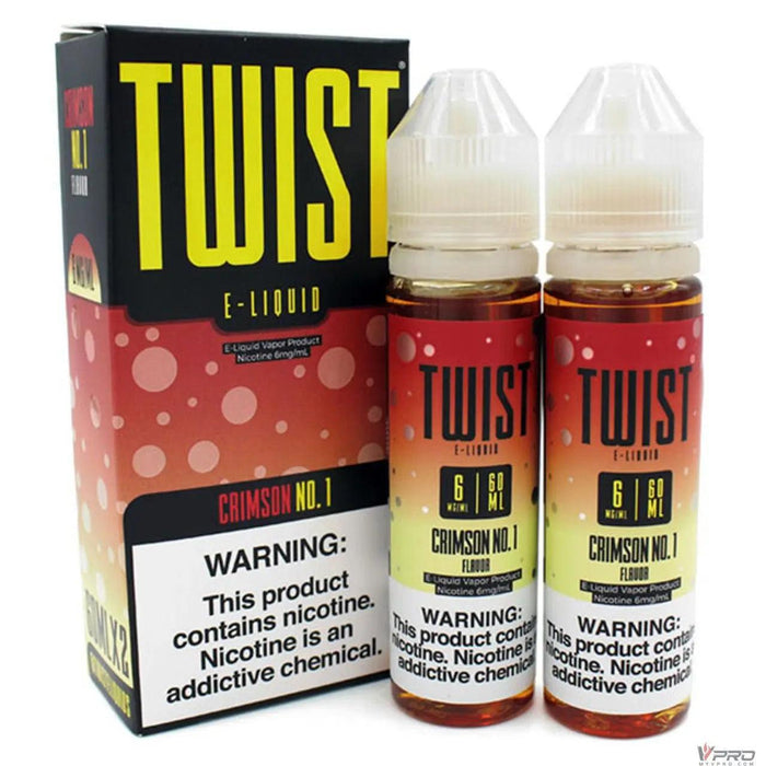 Twist E-Liquid 120ML (60ML x 2) (Totally 24 Flavors) Twist E-Liquids