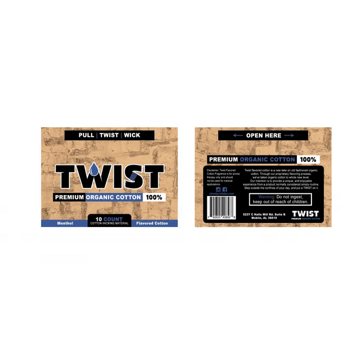 Twist Flavored Organic Cotton - My Vpro