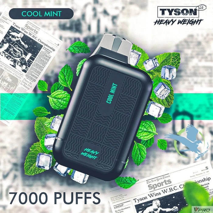 Tyson 2.0 Heavy Weight  7000 Puffs 5% Nicotine Disposable Tyson 2.0