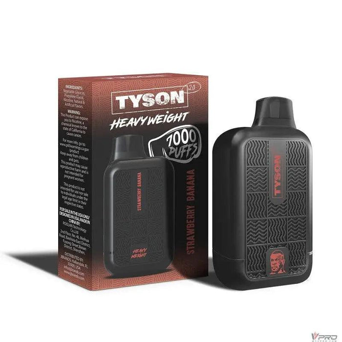 Tyson 2.0 Heavy Weight  7000 Puffs 5% Nicotine Disposable Tyson 2.0