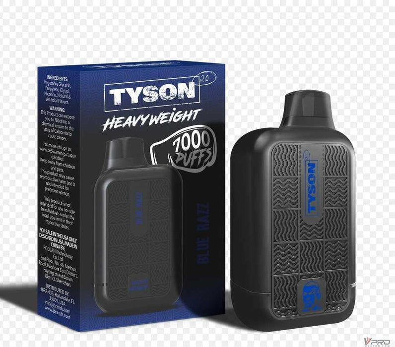 Tyson 2.0 Heavy Weight  7000 Puffs 5% Nicotine Disposable Tyson 2.0