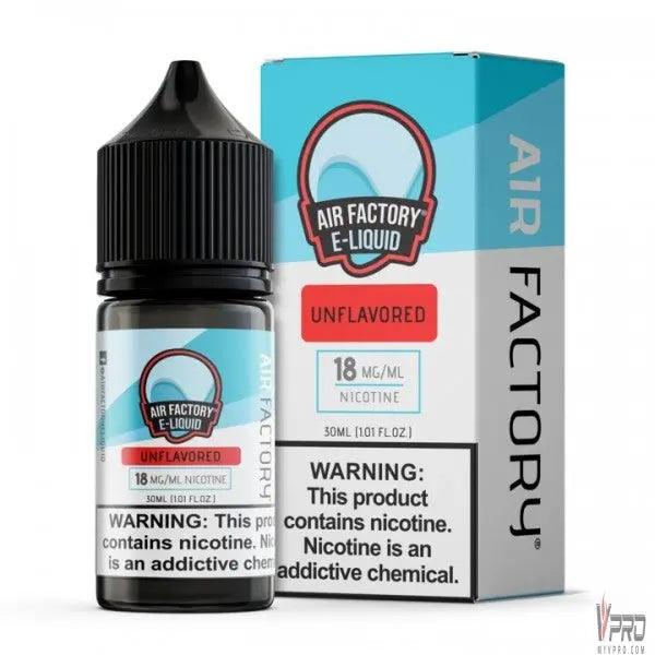 Unflavored - Air Factory SALT 30mL Air Factory E-Liquids