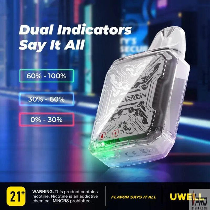 Uwell Caliburn Bar B6000 Puffs Disposable Uwell