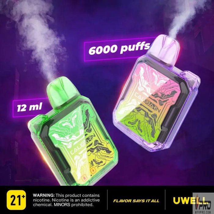 Uwell Caliburn Bar B6000 Puffs Disposable Uwell