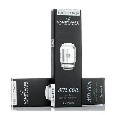 Vandy Vape Berserker MTL Kit Replacement Coils Vandy Vape