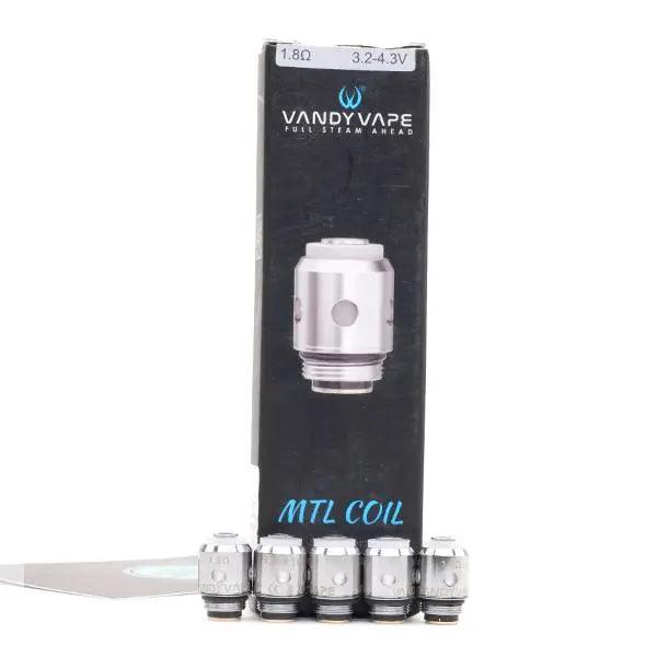 Vandy Vape Berserker MTL Kit Replacement Coils Vandy Vape