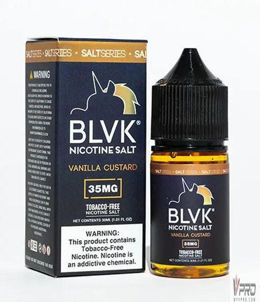 Vanilla Custard - BLVK Syn Salt 30mL BLVK