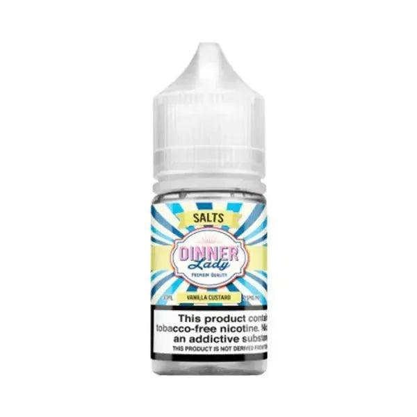 Vanilla Custard - Dinner Lady Salt 30mL Dinner Lady E-Liquid