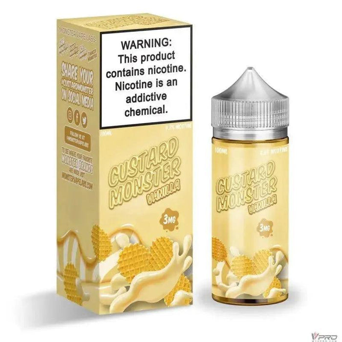 Vanilla - Custard Monster Synthetic 100mL Monster Vape Labs