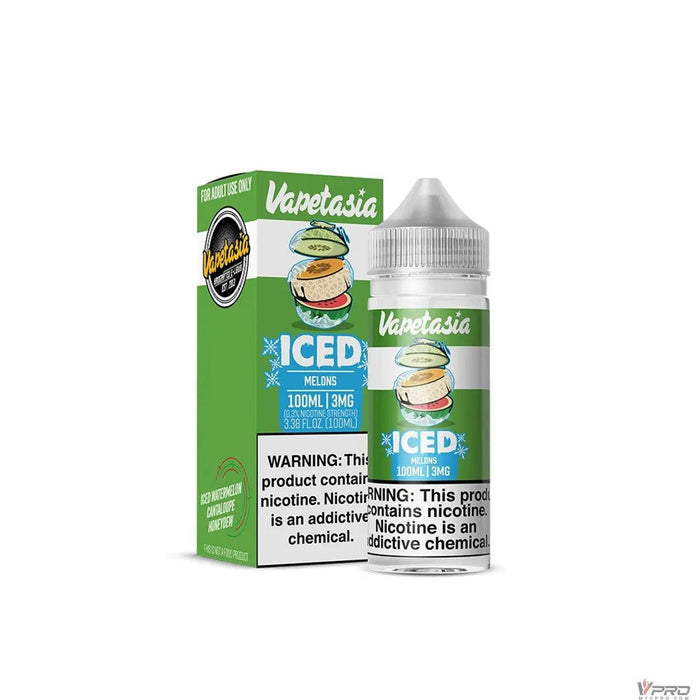 Vapetasia ICED Synthetic Nicotine E-Liquid 100ML (Totally 9 Flavors) Vapetasia