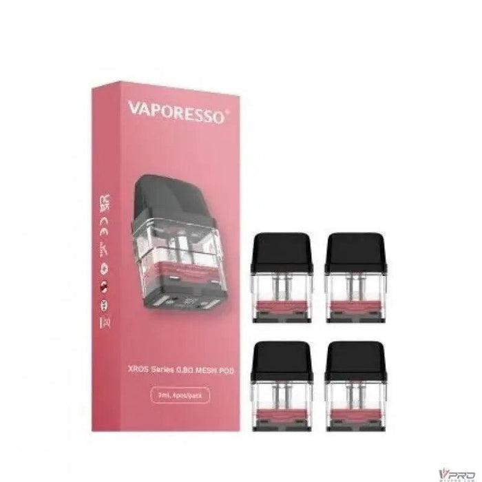 Vaporesso XROS Series 2ML/ 3ML Refillable Replacement Pods - Pack of 4 Vaporesso