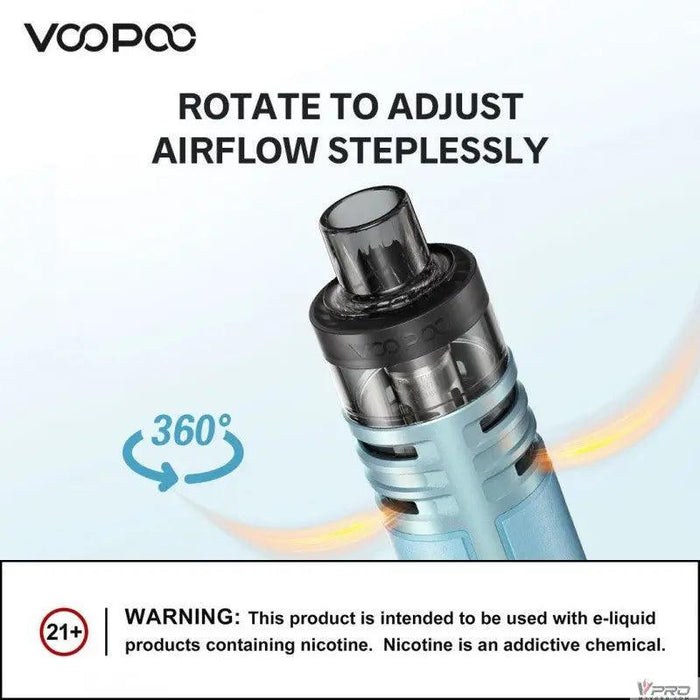 VooPoo Drag H40 40W 1500mAh Pod Mod Starter Kit With Refillable 5ML PNP Pod II VooPoo Tech