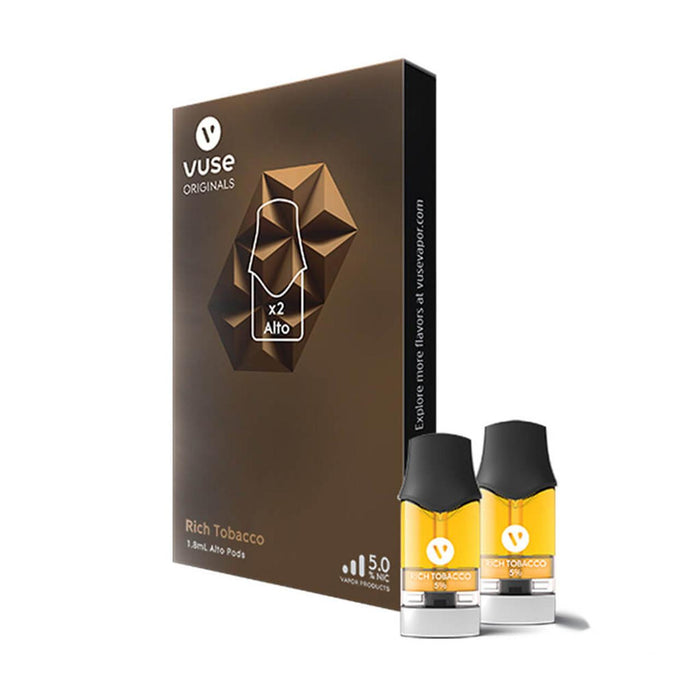 Rich Tobacco Vuse Alto 1.8ML Replacement Pods - pack of 2