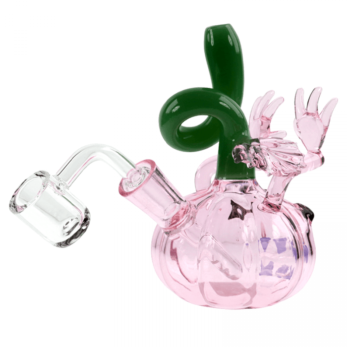 5'' Colored Pumpkin Mini Glass Water Pipe