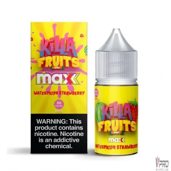 Watermelon Strawberry - Killa Fruits Salt MAX 30mL Killa Fruits