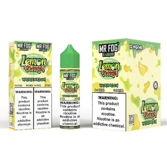 Lemon (Watermelon) - Mr Fog Steezy E-Liquid 60mL